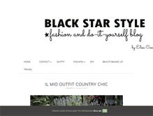 Tablet Screenshot of blackstarstyle.com